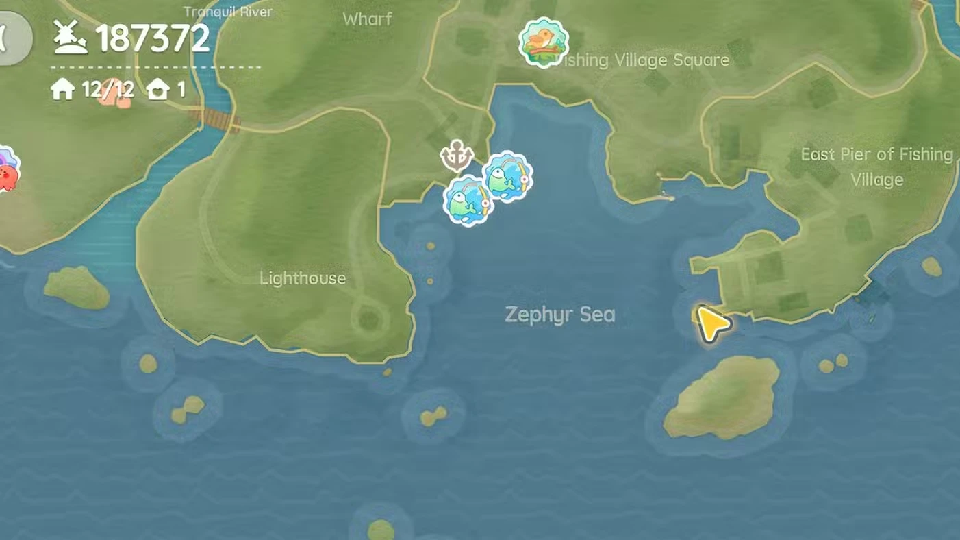 Where to Find Blackspot Seabream in Heartopia
