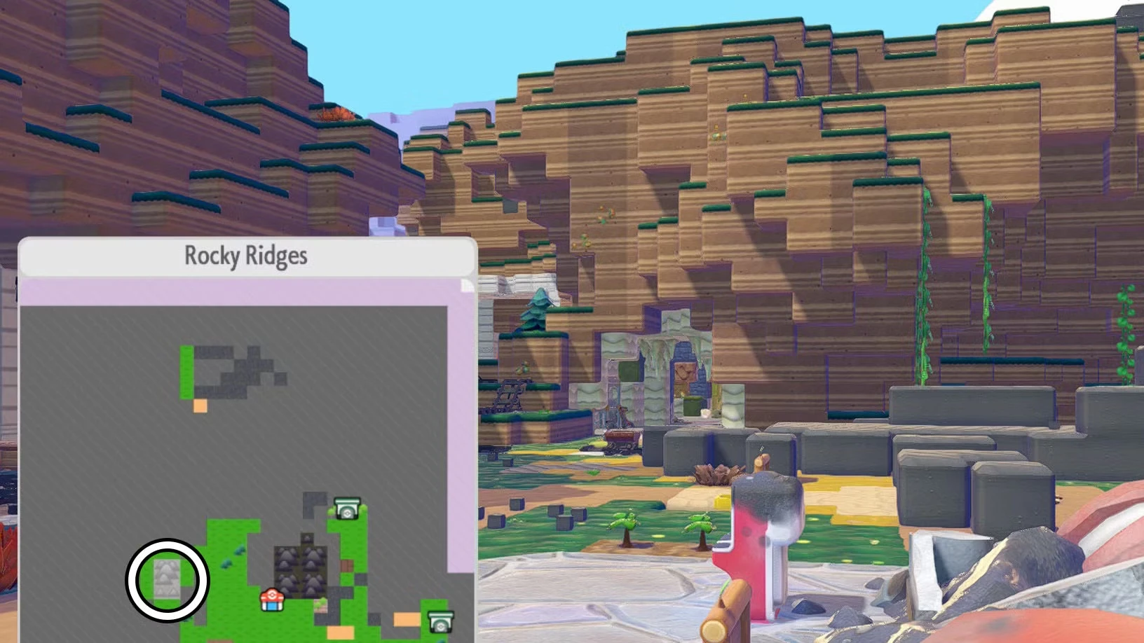 Where to find Graveler in Pokémon Pokopia