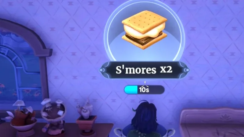Onde encontrar a receita de S’mores em Palia