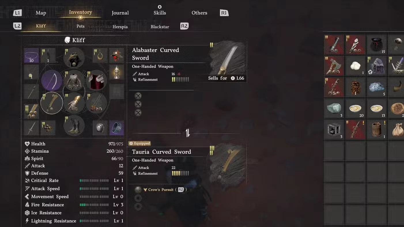 Alabaster Curved Sword Location in Crimson Desert