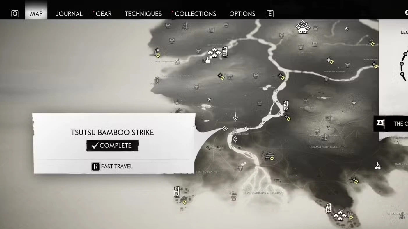 All Bamboo Strike Locations in Ghost of Tsushima