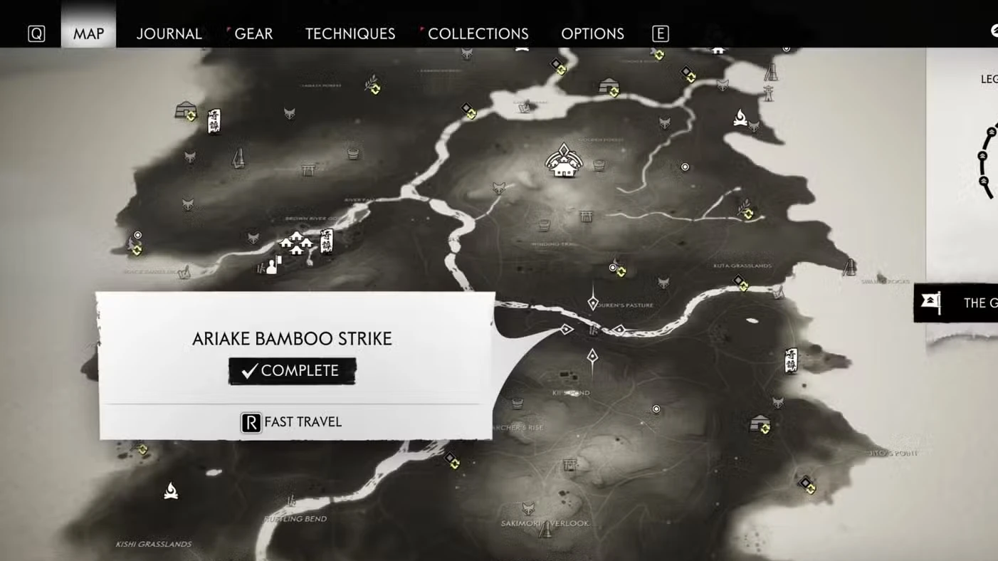 All Bamboo Strike Locations in Ghost of Tsushima