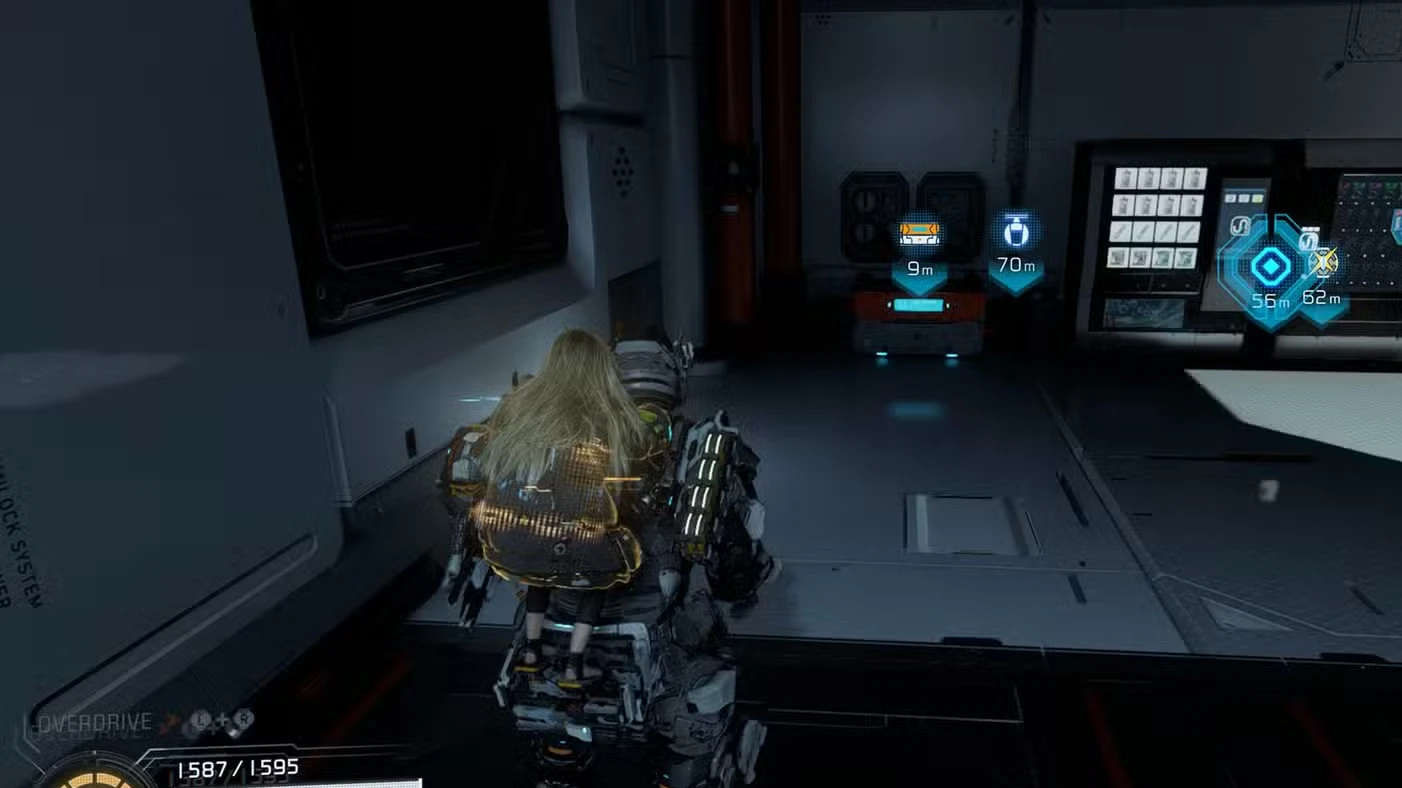 All Central Port upgrade component locations in Pragmata