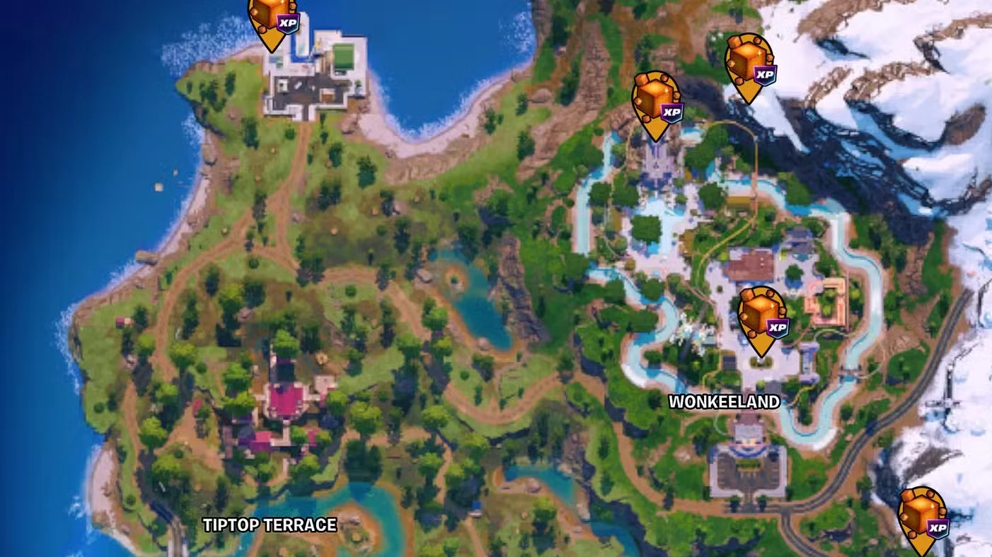 All Chaos Cube Locations in Fortnite Showdown
