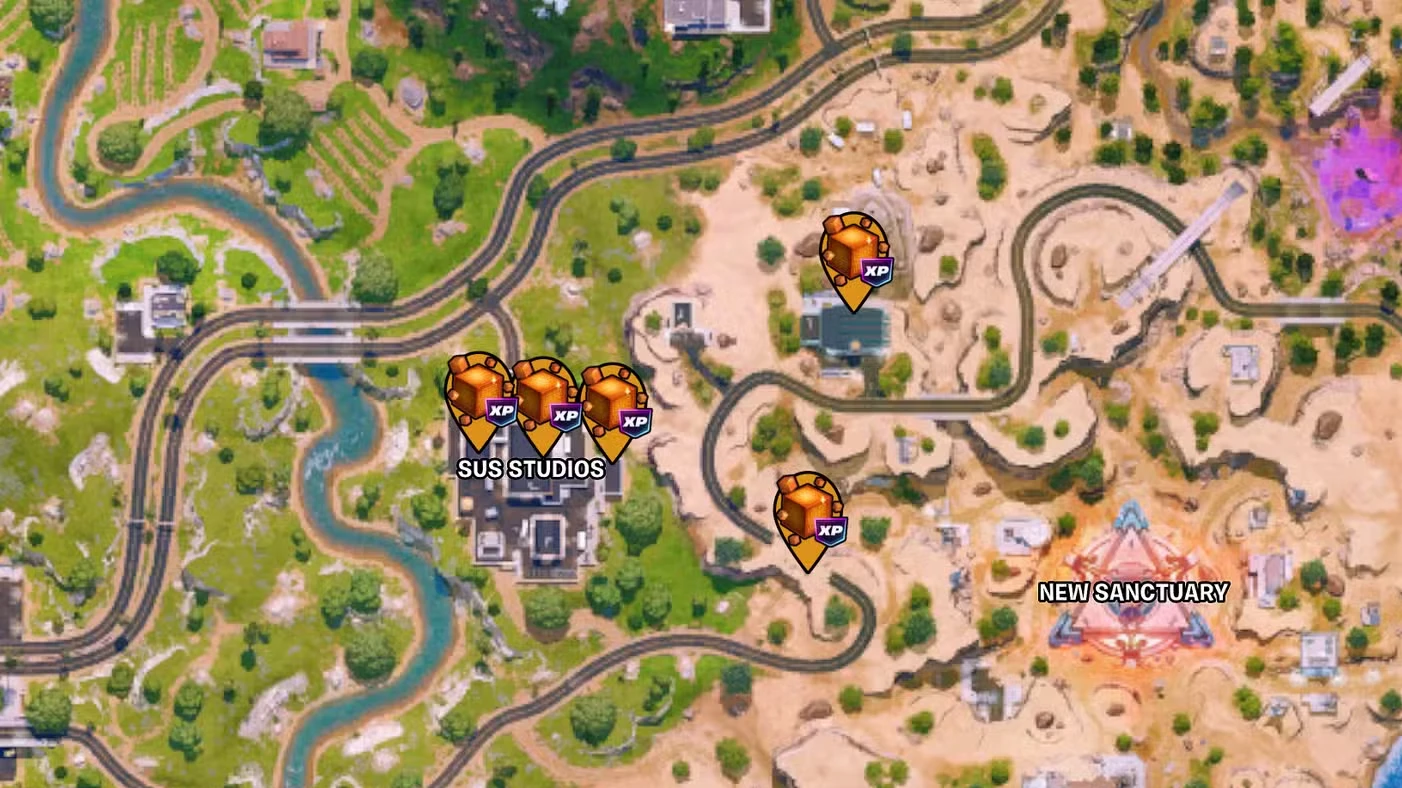All Chaos Cube Locations in Fortnite Showdown