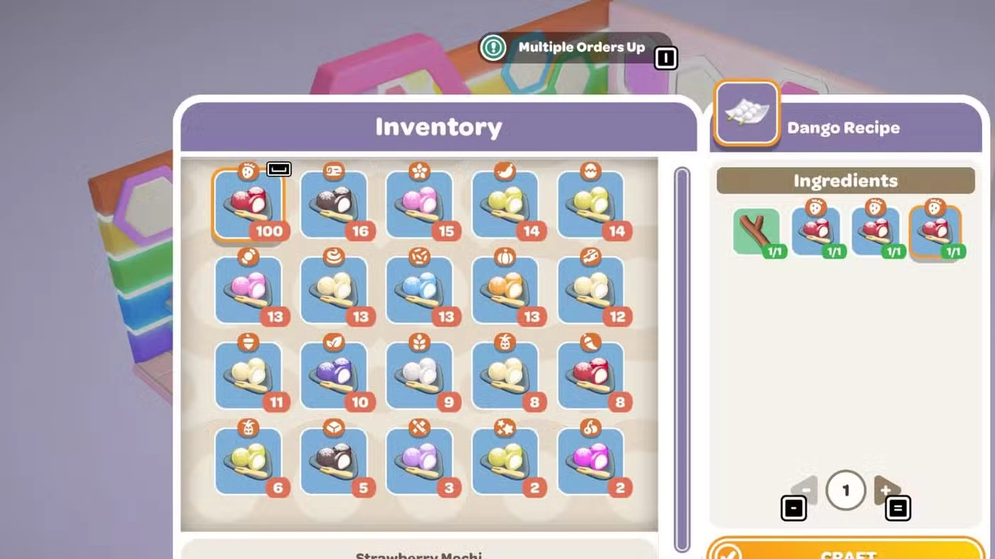 All Chef's Station Recipes in Hello Kitty Island Adventure