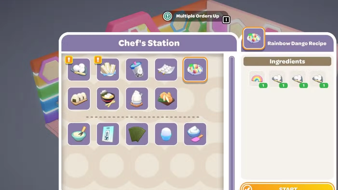 All Chef's Station Recipes in Hello Kitty Island Adventure