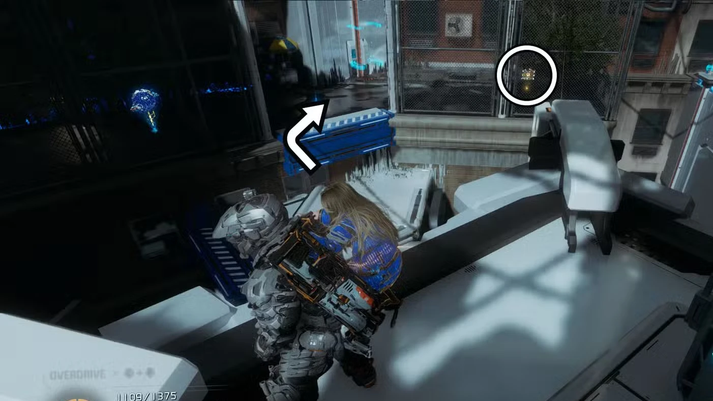 All Mass Production Array upgrade component locations in Pragmata