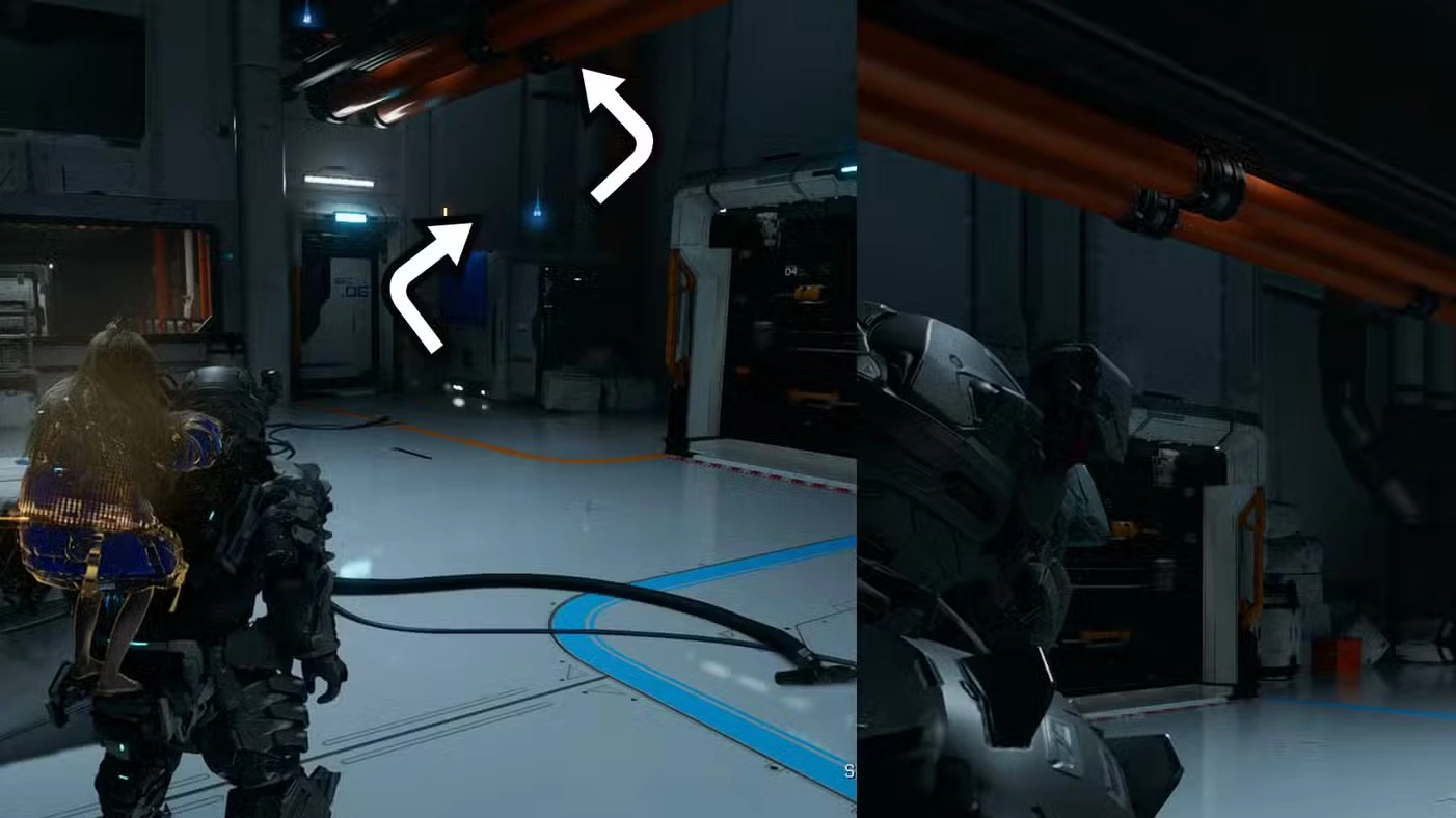 All Mass Production Array upgrade component locations in Pragmata