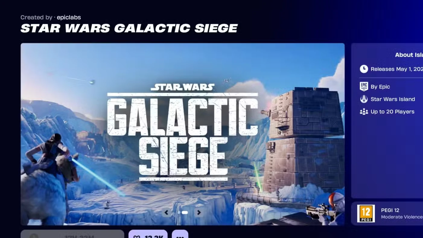All Official Star Wars Creative Map Codes in Fortnite
