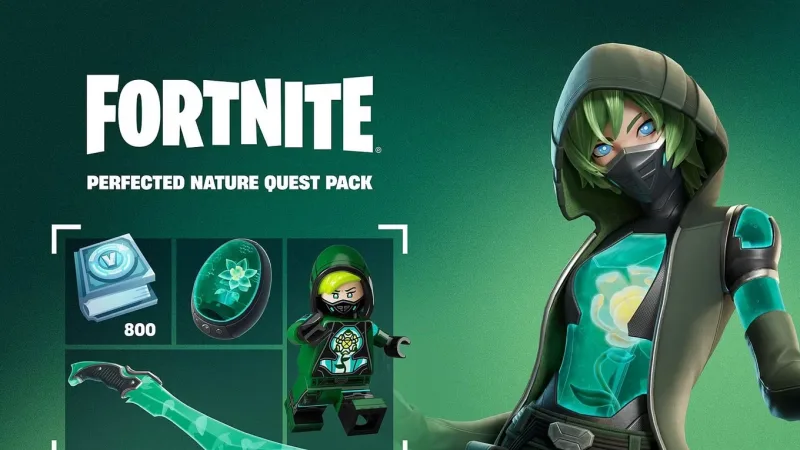 Como desbloquear os 800 V-Bucks do pacote Perfected Nature em Fortnite