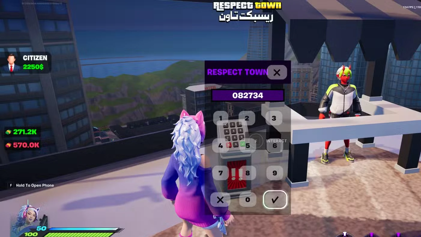All Respect Town Codes in Fortnite