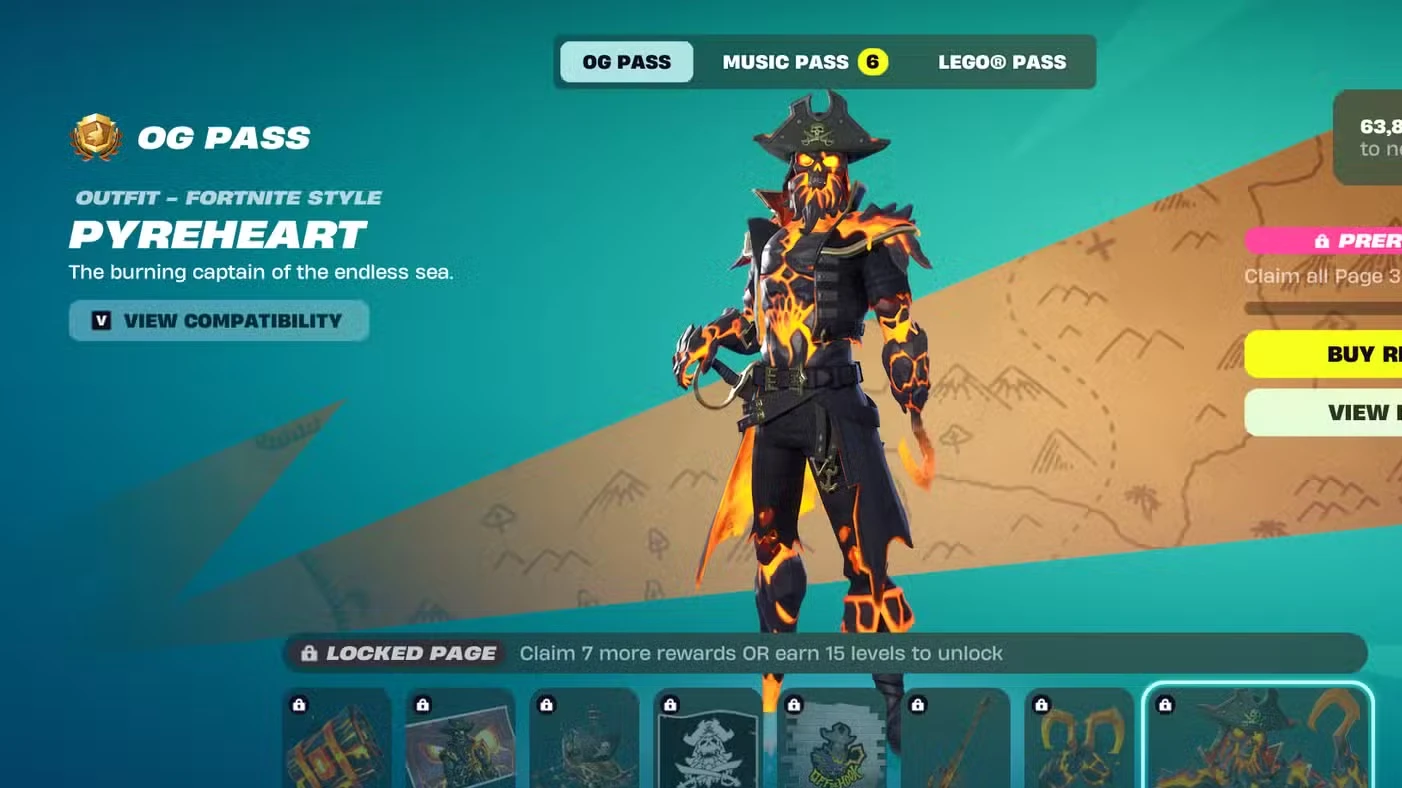 All Skins in Fortnite Chapter 1 Season 8 OG Pass