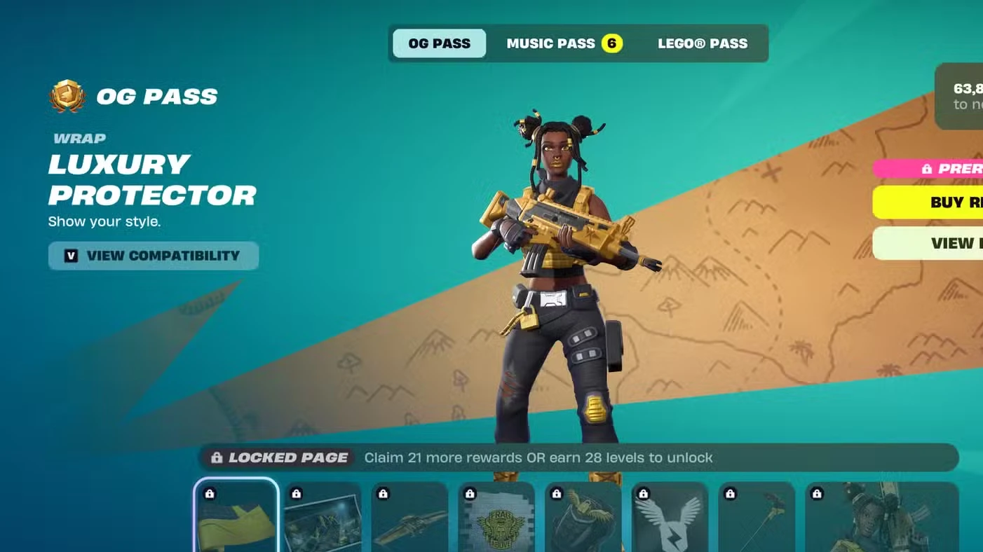 All Skins in Fortnite Chapter 1 Season 8 OG Pass