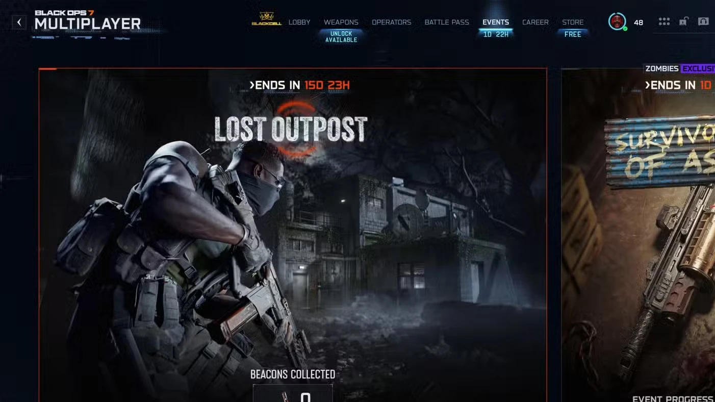 All The Lost Outpost Event Rewards in Black Ops 7 & Warzone
