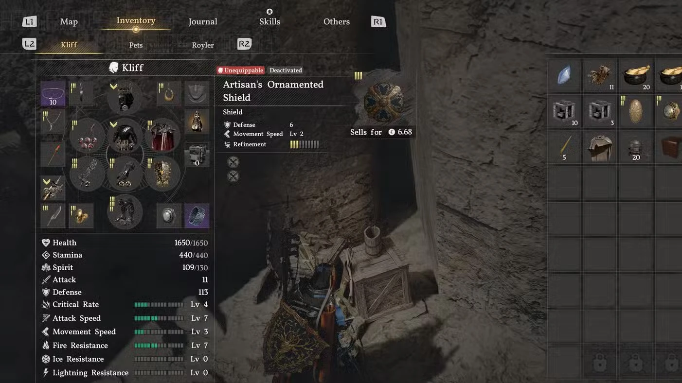 Artisan’s Ornamented Shield Location in Crimson Desert