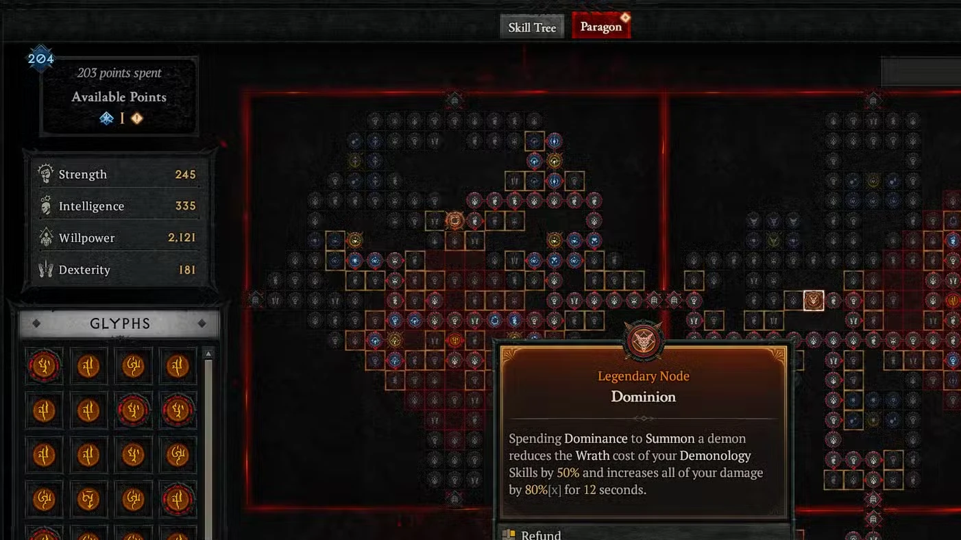 Best Demonology Warlock Leveling Build in Diablo 4