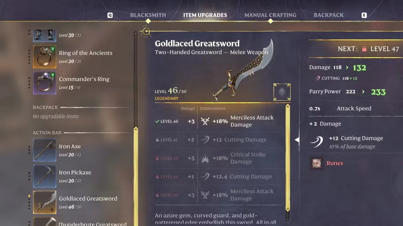 Best Two-Handed Melee Build in Enshrouded (Update 8)