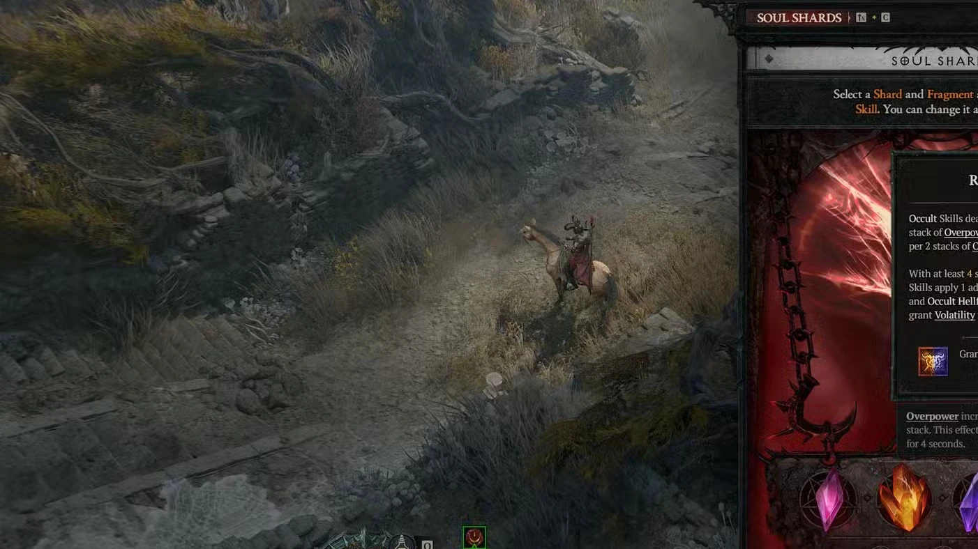 Best Warlock leveling build in Diablo 4