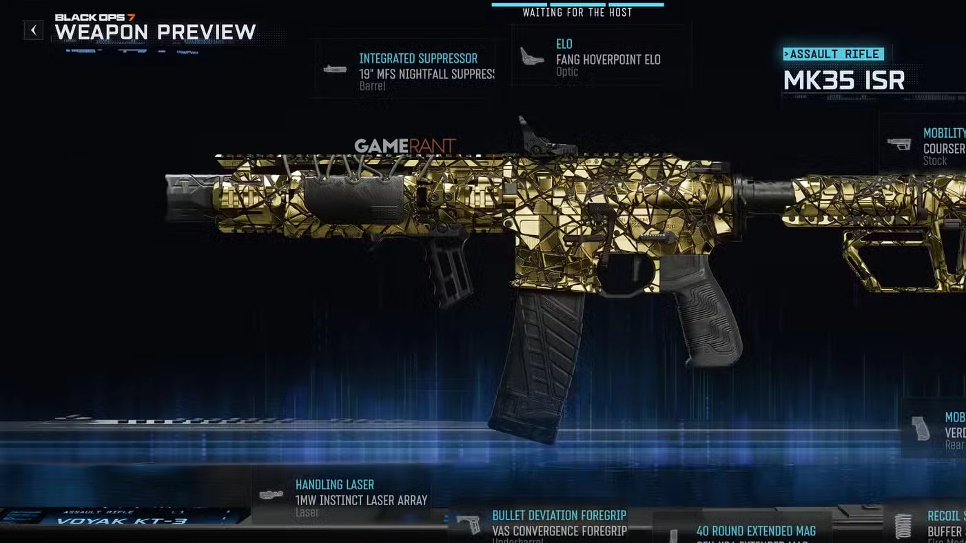 Best Zero Recoil MK35 ISR Loadout in Black Ops 7 & Warzone