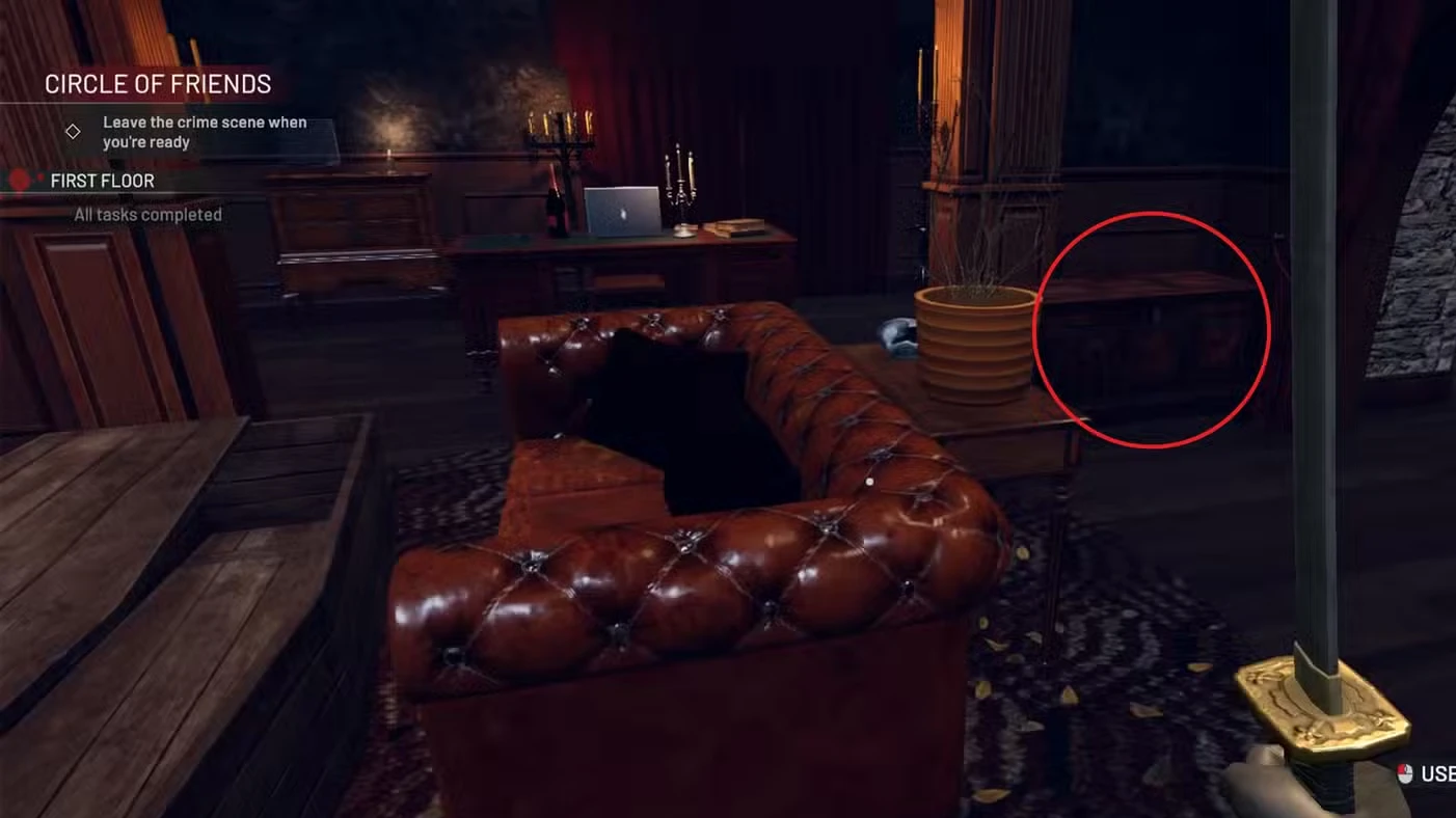 Coffin Puzzle's Duck Locations In Crime Scene Cleaner Act 2 (Circle Of Friends)