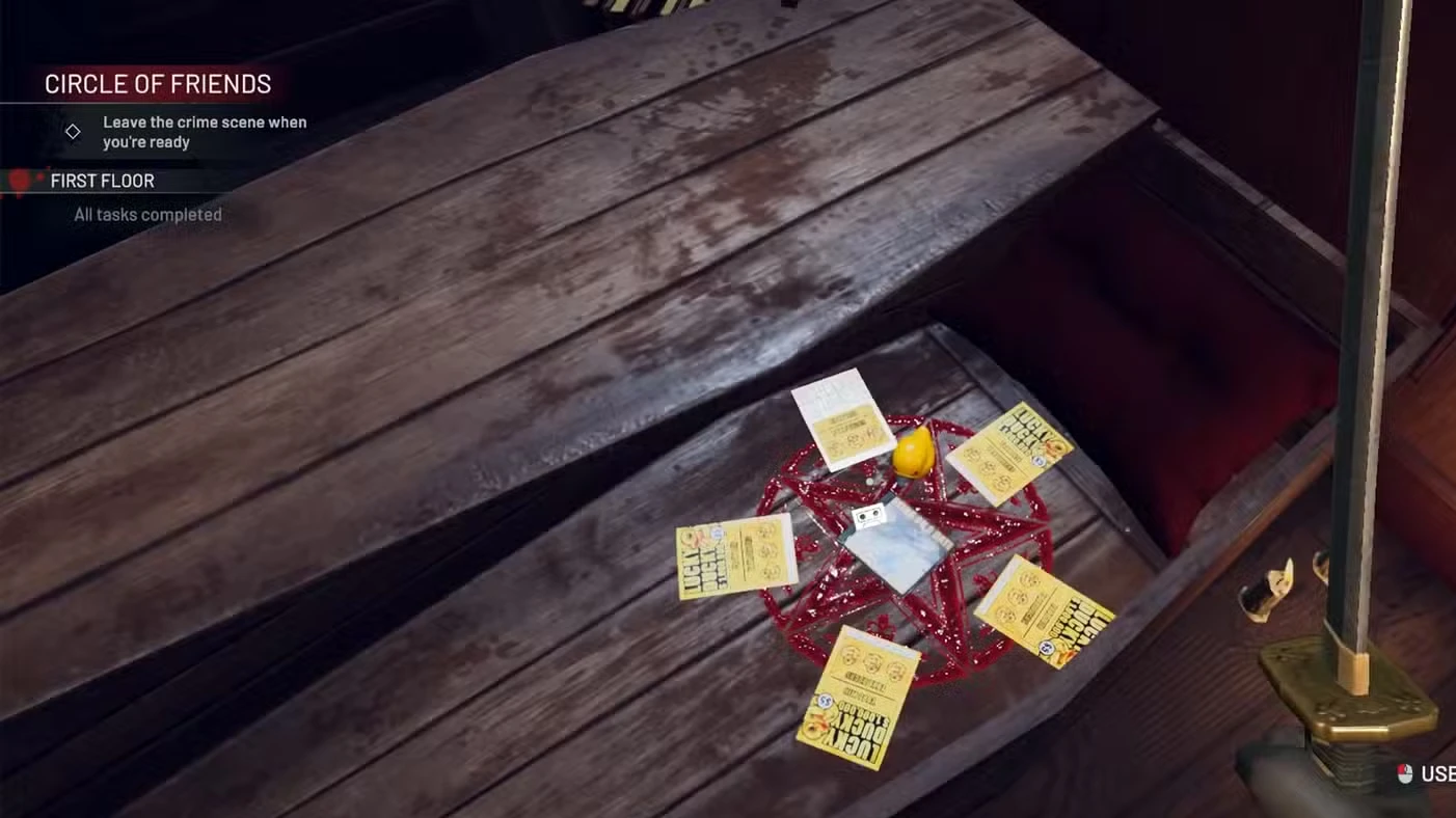 Coffin Puzzle's Duck Locations In Crime Scene Cleaner Act 2 (Circle Of Friends)