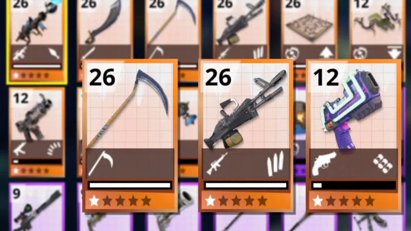 Schematics em Fortnite Save the World: obtenção, evolução e uso