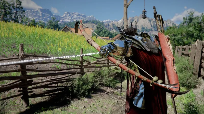 Localização do arco Crimson Warden em Crimson Desert
