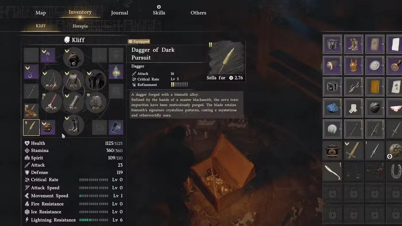 Dagger of Dark Pursuit Location in Crimson Desert