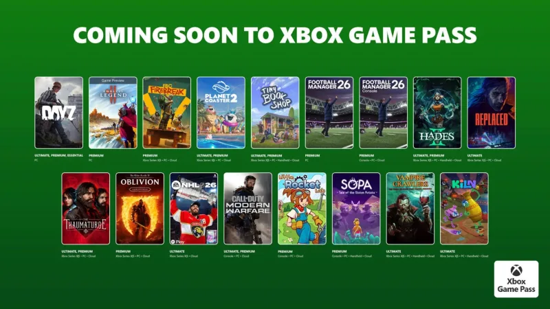 Jogos confirmados no Game Pass em abril: principais datas e entradas