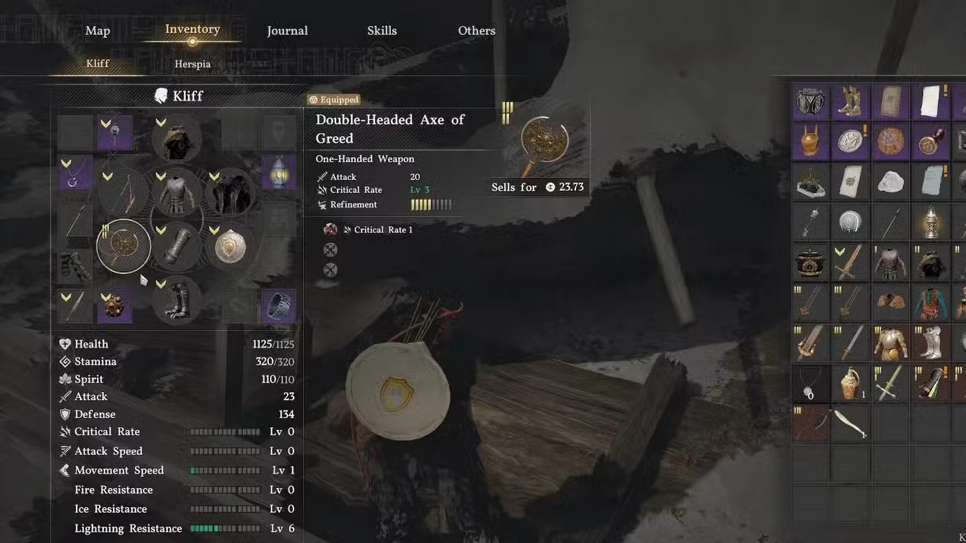 Double-Headed Axe of Greed Location in Crimson Desert