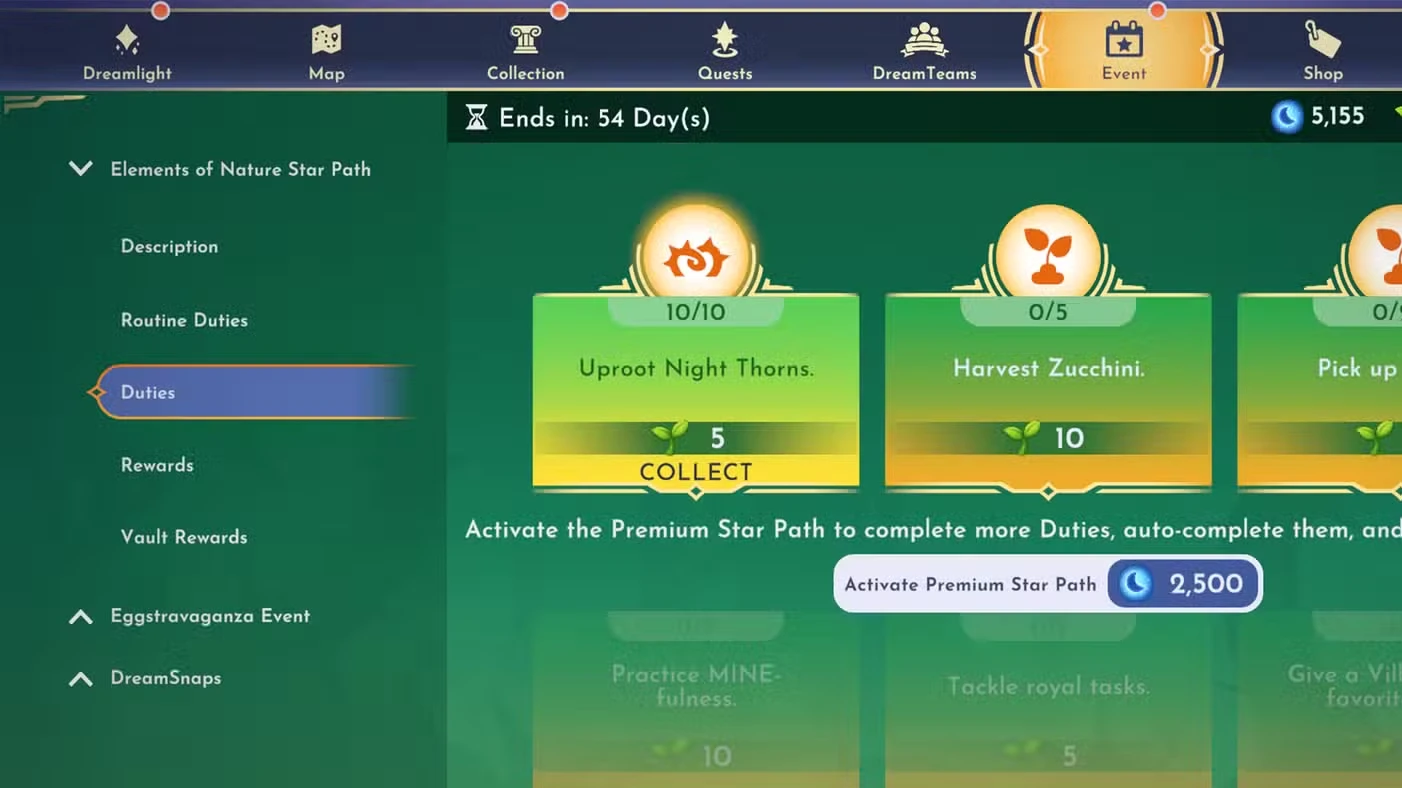 Elements Of Nature Star Path Duties Guide In DDV (Disney Dreamlight Valley)