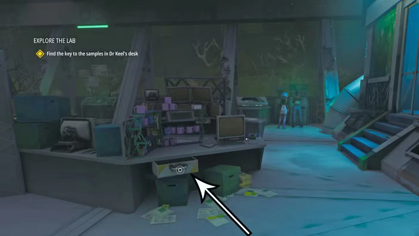 'Explore the Lab' quest walkthrough in Tides of Tomorrow