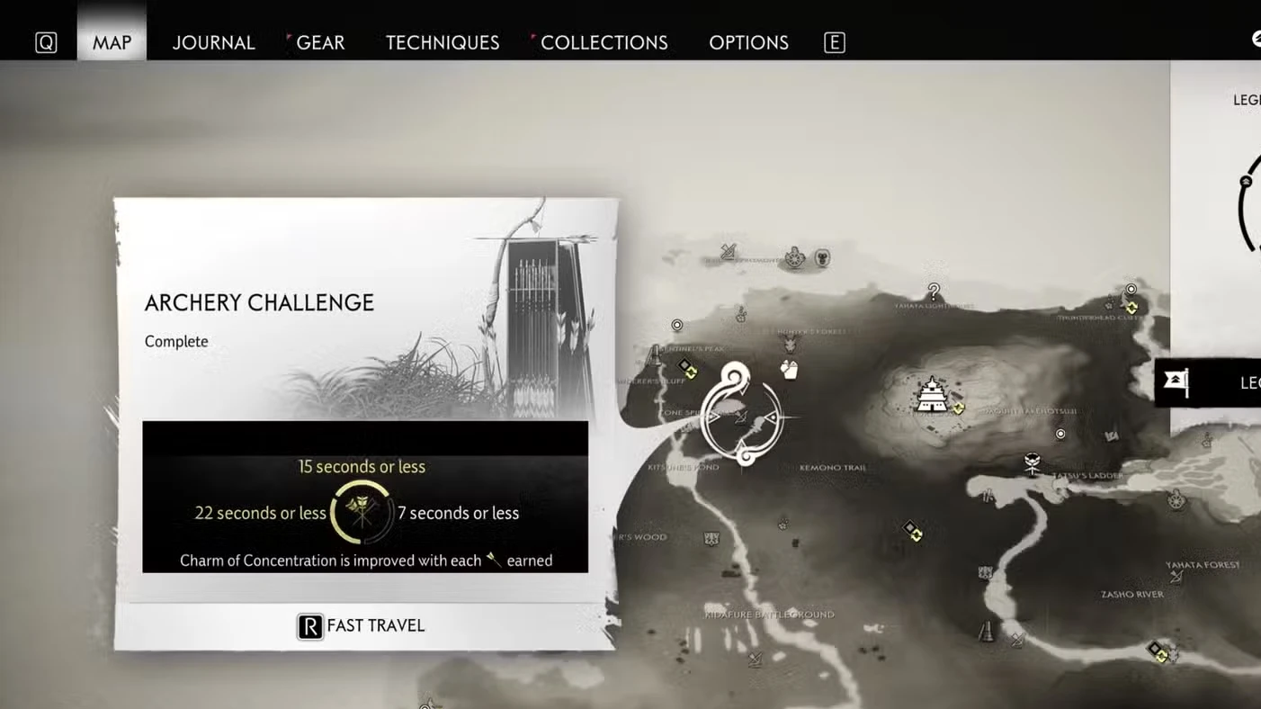 Ghost of Tsushima: All Iki Island Archery Challenge Locations
