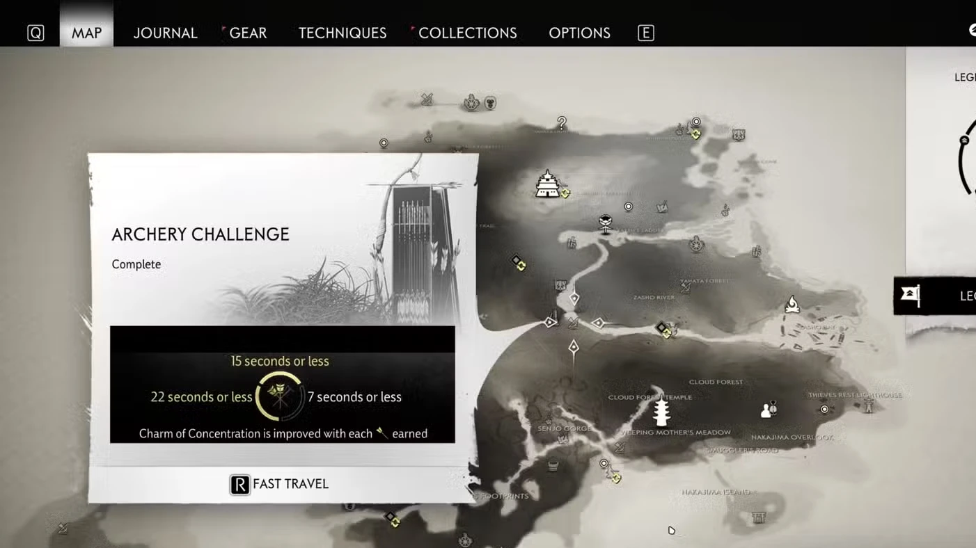 Ghost of Tsushima: All Iki Island Archery Challenge Locations