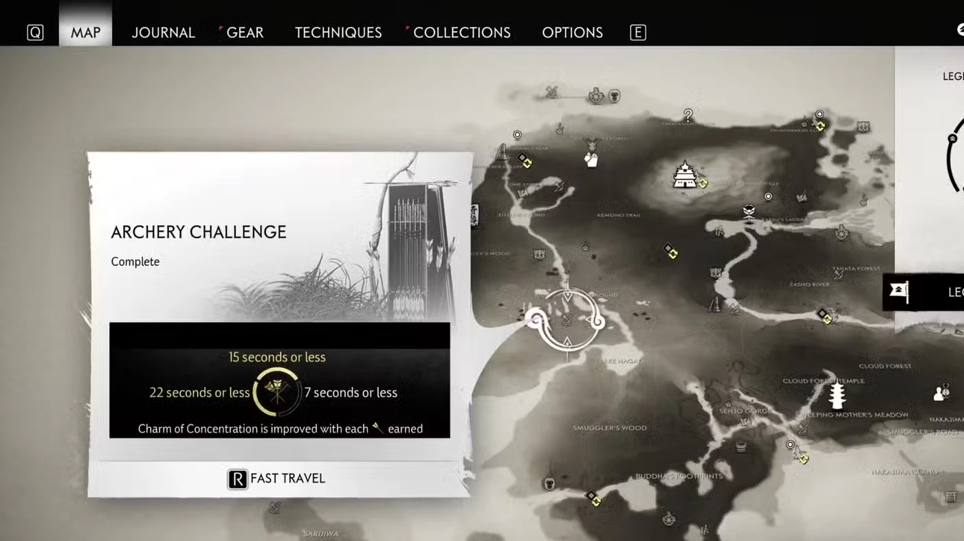 Ghost of Tsushima: All Iki Island Archery Challenge Locations