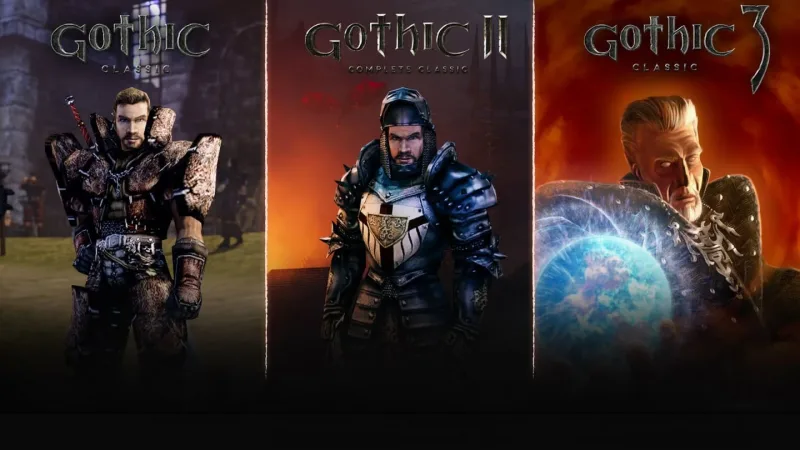 Datas e preços da trilogia Gothic Classic para PlayStation e Xbox