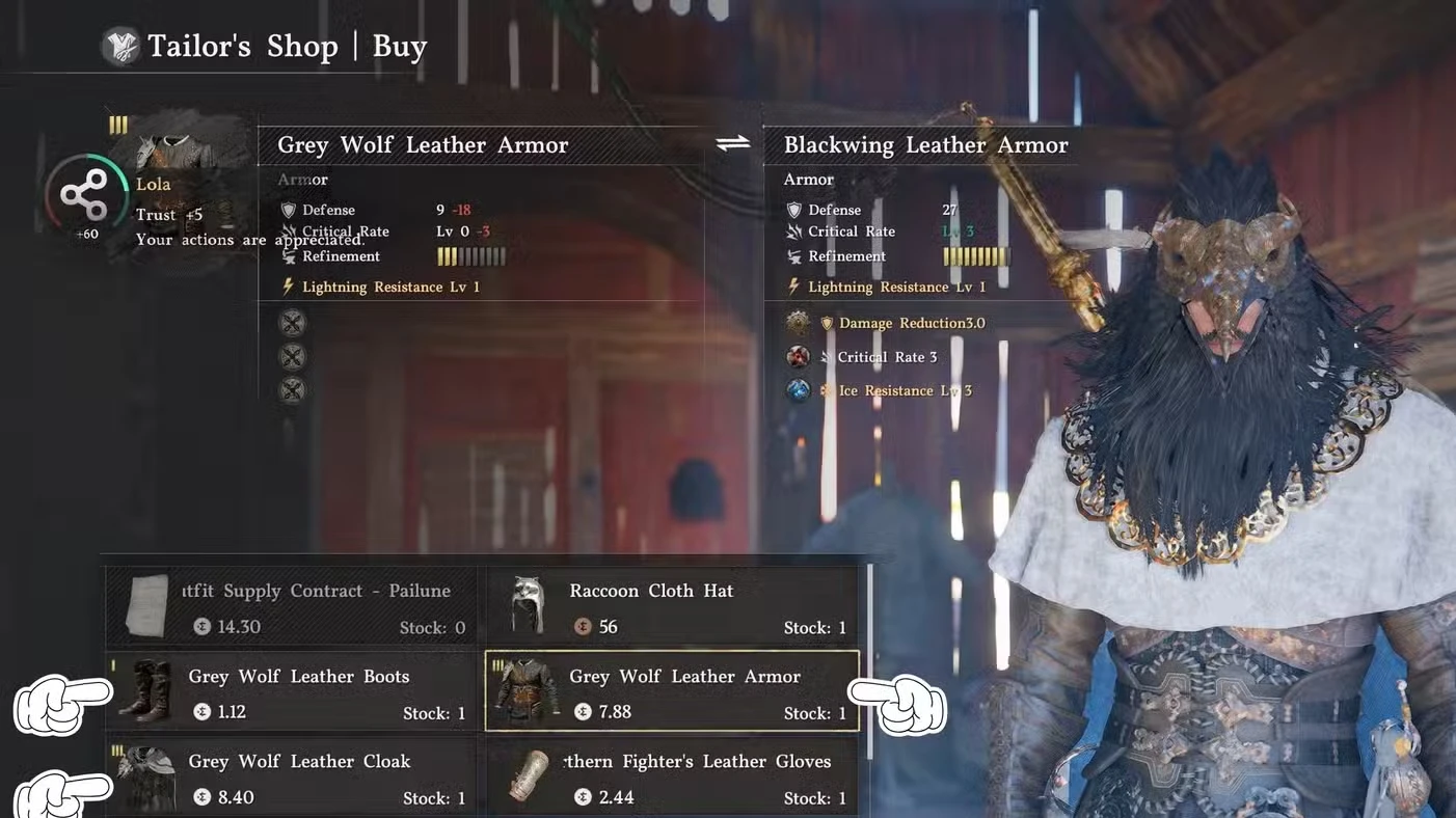 Grey Wolf Armor Set Location in Crimson Desert