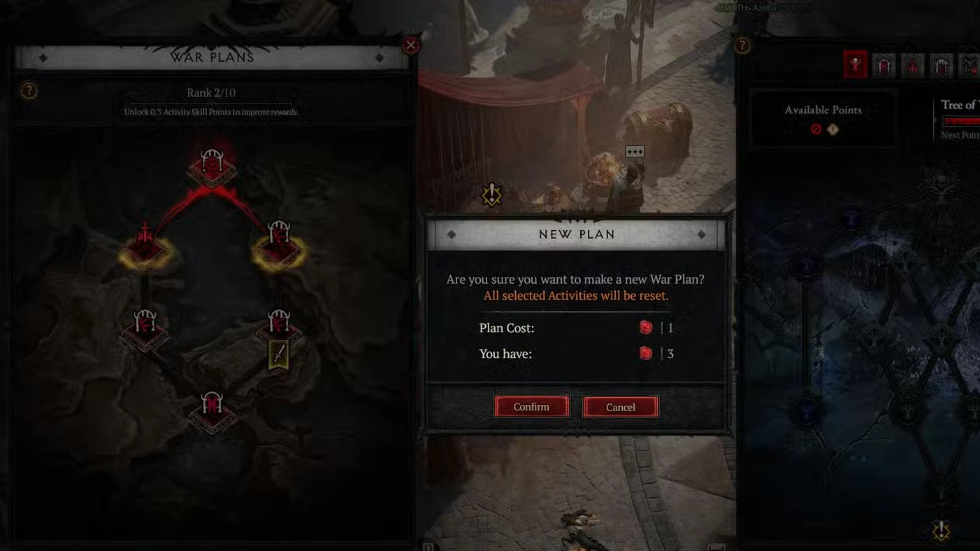 How the War Plans system works in Diablo 4