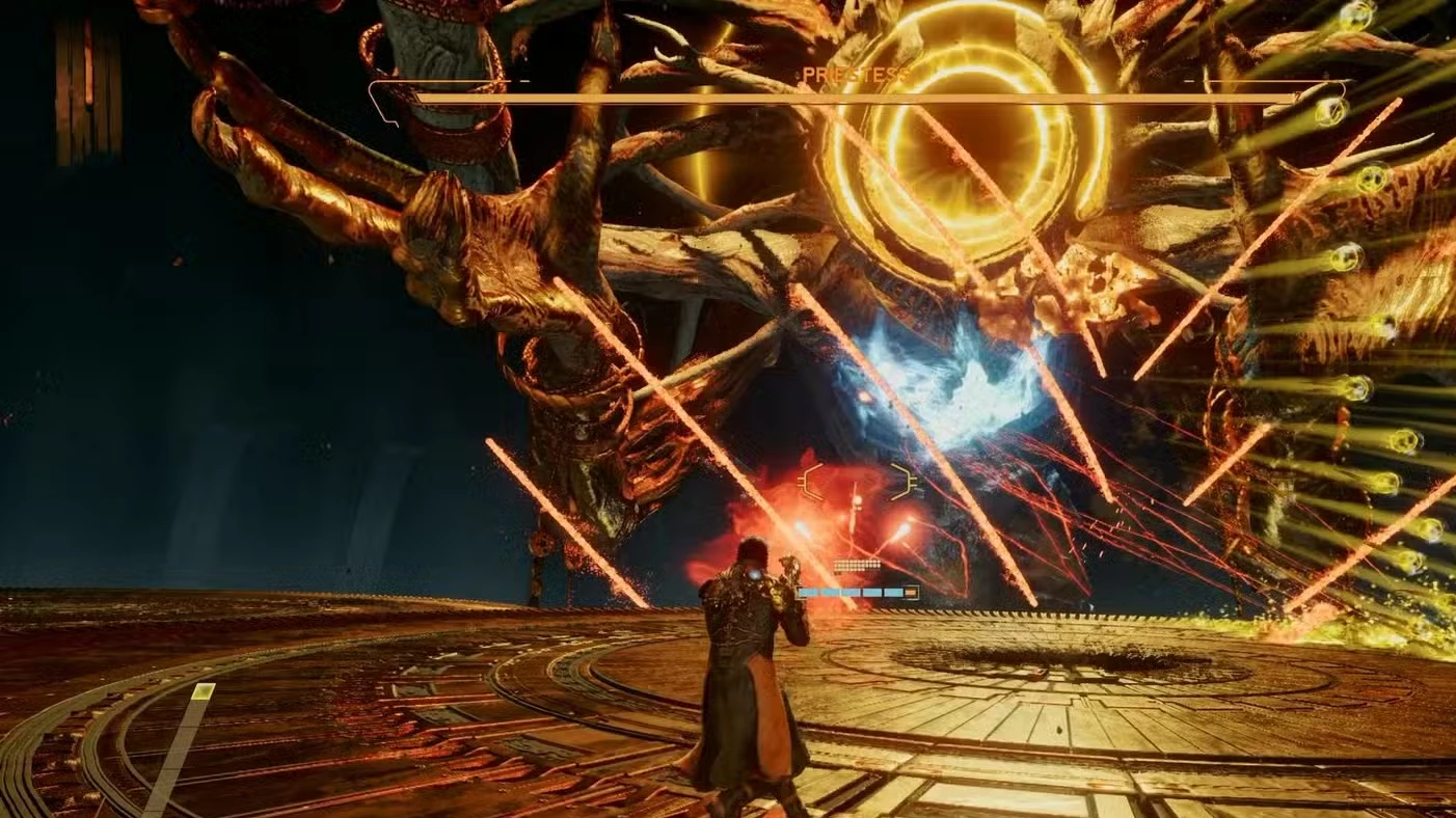 How to beat the Priestess boss in Saros