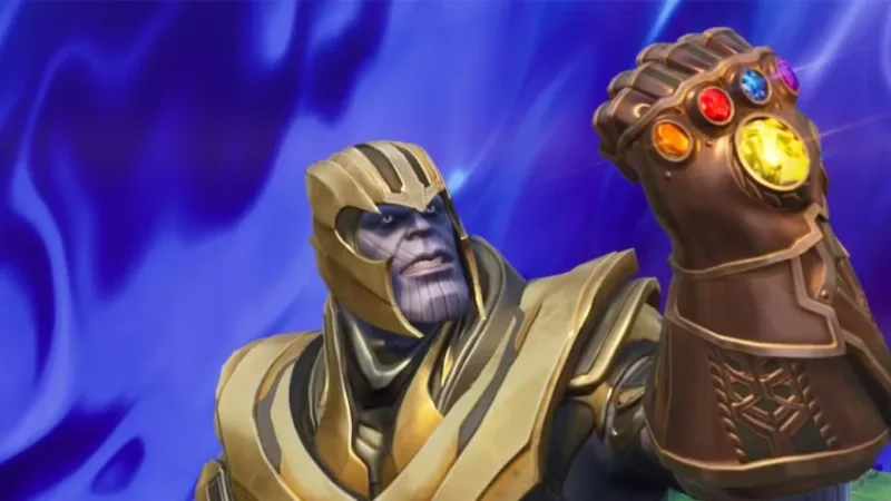 Assumir Thanos no modo Endgame do Fortnite