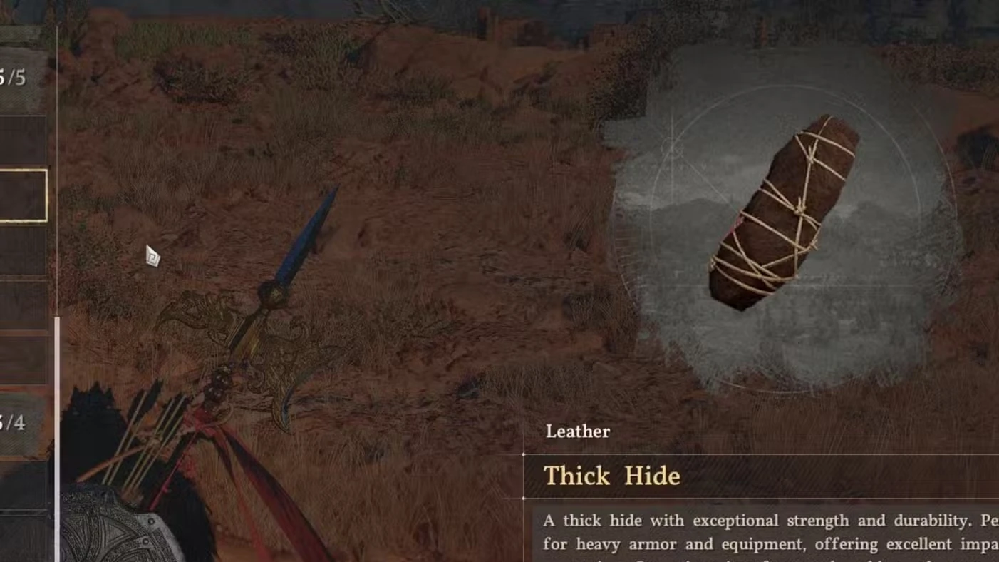 How to Farm Thick Hide in Crimson Desert