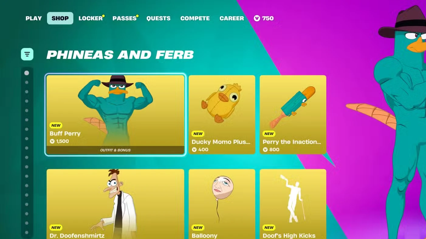 How to Get Agent P and Dr. Doofenshmirtz Skins in Fortnite (Phineas and Ferb Skins)