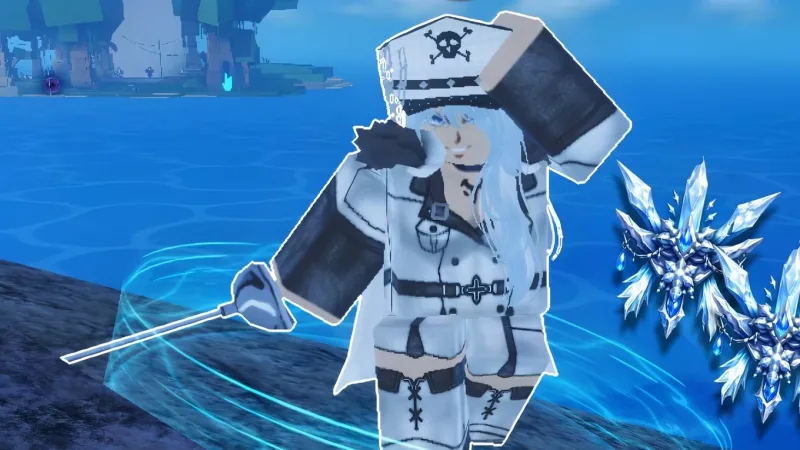 Frost Relic em Sailor Piece — invocando a Ice Queen e forjando a espada