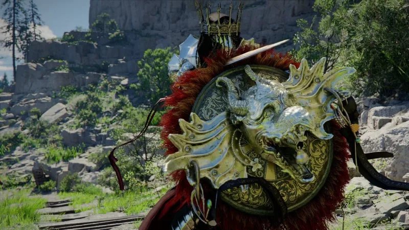 Onde encontrar a Espada Sparda e o Escudo Drake em Crimson Desert