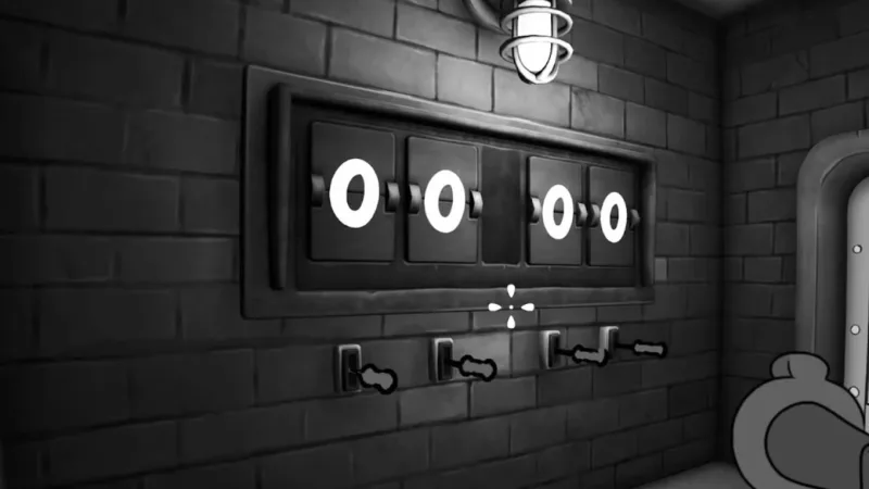 Onde encontrar os três códigos da porta em The Depths em Mouse: P.I. For Hire