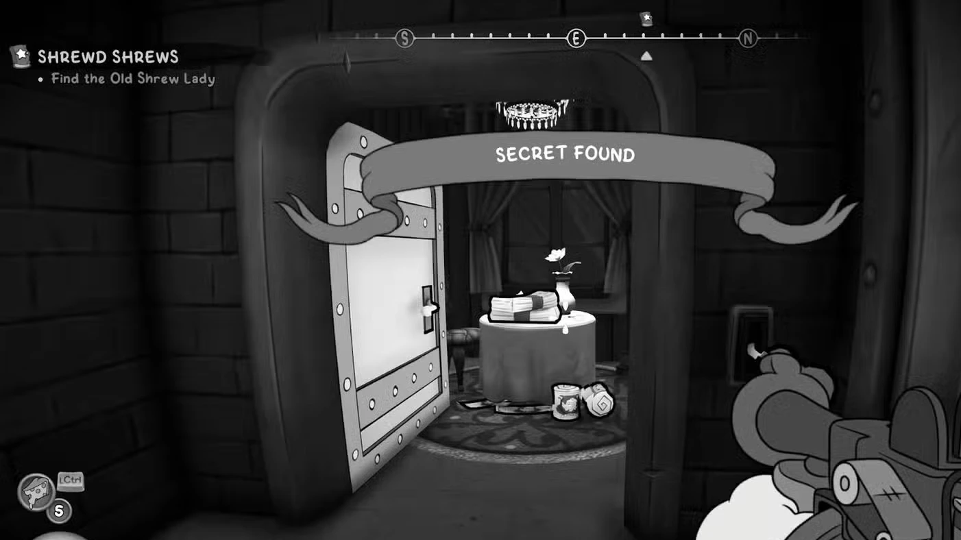 How to open the door with four numbers during 'Shrewd Shrews' in Mouse: P.I. For Hire