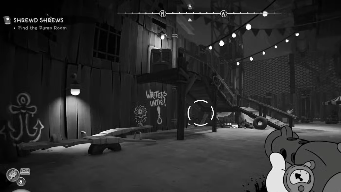 How to open the door with four numbers during 'Shrewd Shrews' in Mouse: P.I. For Hire