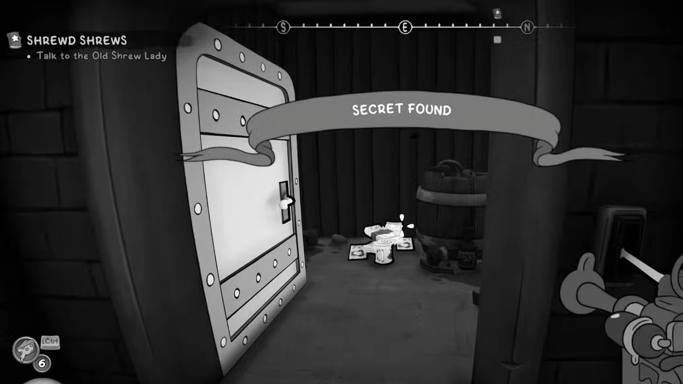 How to open the door with four numbers during 'Shrewd Shrews' in Mouse: P.I. For Hire