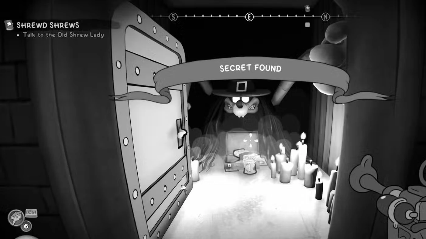 How to open the door with four numbers during 'Shrewd Shrews' in Mouse: P.I. For Hire